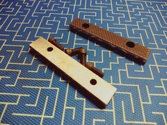 Губки сменные для тисков КОБАЛЬТ 100 мм.(2 шт. + крепёжные винты в комплекте), коробка (914-765)