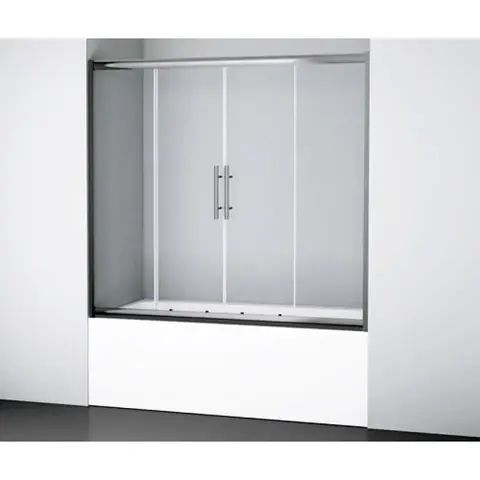 WasserKRAFT Amper 29S02-170 Стеклянная шторка на ванну