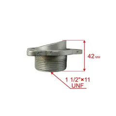 Фланец DDE GP40/PN40 всасывающий (039010101700)