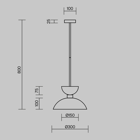Подвесной светильник Freya ESSENCE FR5490CL-01BS