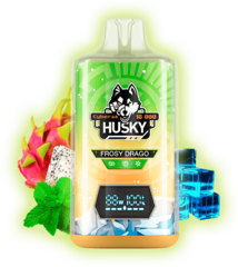 Одноразовая электронная сигарета Husky Cyber 2.0 - Frosy Dragon (18000 затяжек)