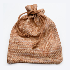 Холщовый мешочек, цвет светло-коричневый, размер около 12*9 см, цена за 1 шт