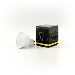 Светодиодная лампа Vaes LUMA GU10, 7 Вт, тёплый свет (2800 К), матовый рассеиватель.