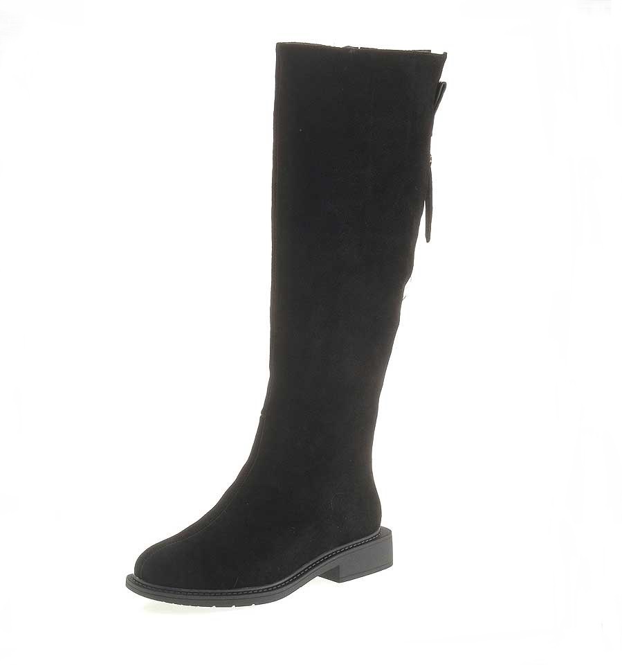 Ботфорты женские SPUR AL059_001CY-BL черные