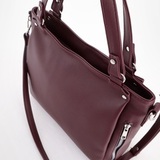 Сумка Саломея 281 гладкий бордо