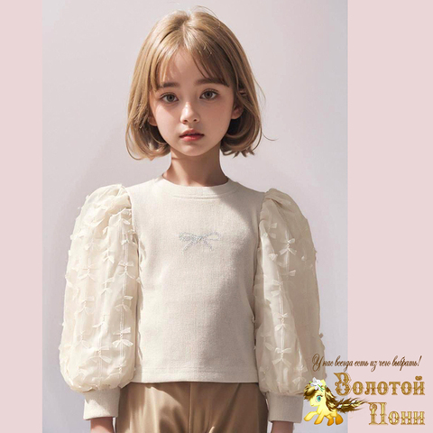 Лонгслив нарядный д (3-7) 251026-SNR487.1