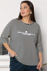 Блуза Монтана (бело-синяя) Б14887-20М LT Collection