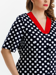 4534 Халат на пуговицах