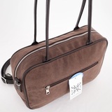 Сумка Саломея 210 эко-замша шоколад