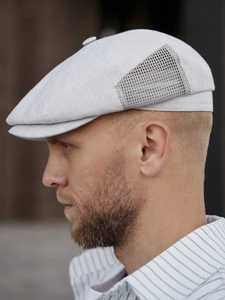 Кепка восьмиклинка летняя с сеткой