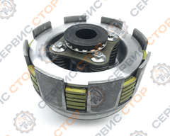 Корзина сцепления в сборе 178/186F шлиц 25 мм