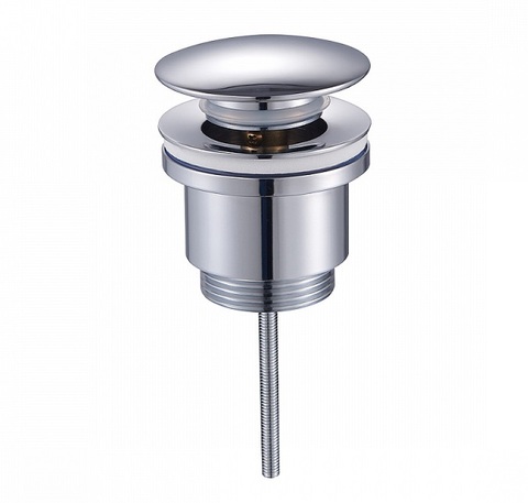 Raglo R600.01 Донный клапан для раковины универсальный (клик-клак), латунь, хром