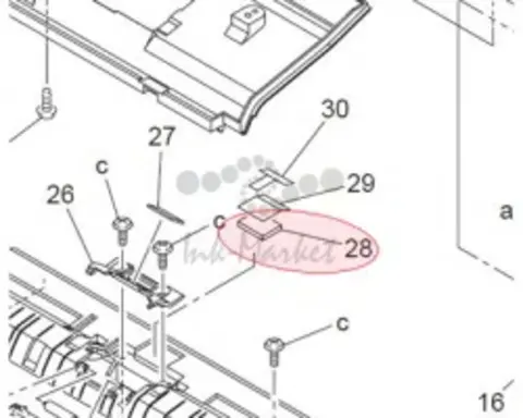 Запчасть CUSHION Konica Minolta AF-10 (4688304601)