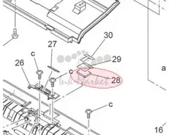 Запчасть CUSHION Konica Minolta AF-10 (4688304601)
