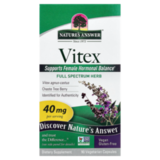 Витекс агнус кастус, Vitex Agnus-Cactus, Nature's Answer, 90 вегетарианских капсул 2