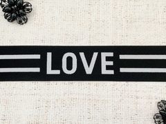 Резинка декоративная, ш. 5 см, чёрный