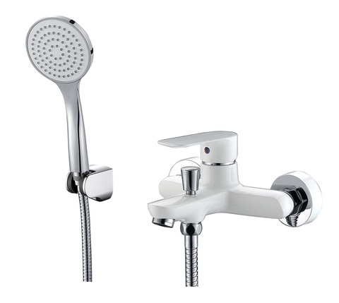 Abber Weiss Insel AF8012W Смеситель для ванны, цвет: белый