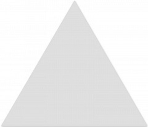 Wow Floor Tiles Triangle Floor R9 Ice White Matt 20x23