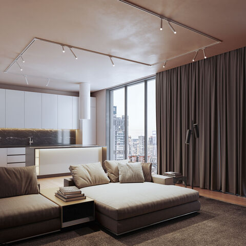 Трековый светодиодный светильник Elektrostandard Pika 85111/01 белый