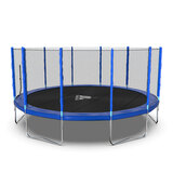 Батут DFC Trampoline Fitness с сеткой 16ft фото №3