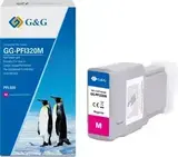 Картридж струйный G&G GG-PFI321M, аналог Canon 6269C001 пурпурный 300ml