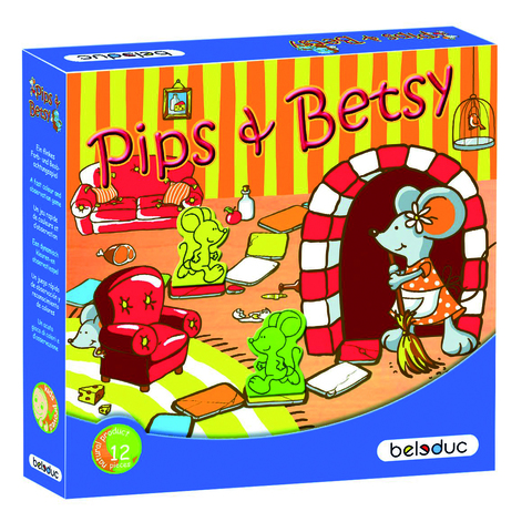 Развивающая игра "Пипс и Бетси" ((Цвет: нет, Разм.:340 x 340 x 60 mm))