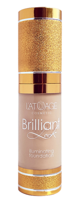 l`atuage Тональный крем Brilliant Look №302 бежевый 20г