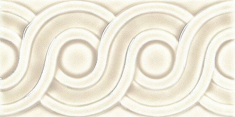 Adex Modernista Relieve Clasico C/C Marfil 7.5x15