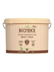 Лак Bioteks Профи паркетный водный п/матов 2л Текс