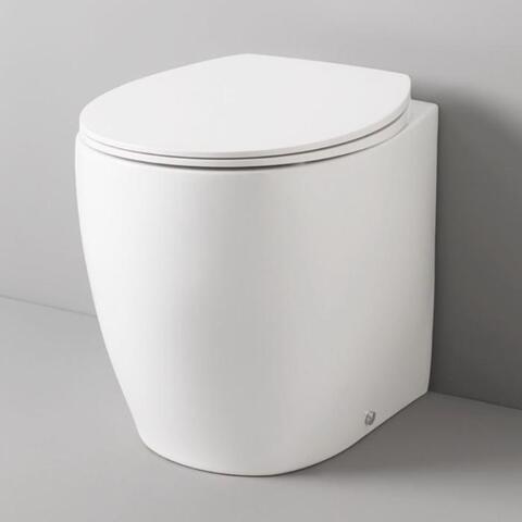 STV002 01 00 Artceram STEP  Унитаз напольный приставной 36х51 см, слив универсальный, с креплениями,  цвет белый.