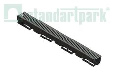 Комплект: лоток S’Park ЛВ-07.09.09-ПП с стальной оцинк. решеткой кл. А 088011