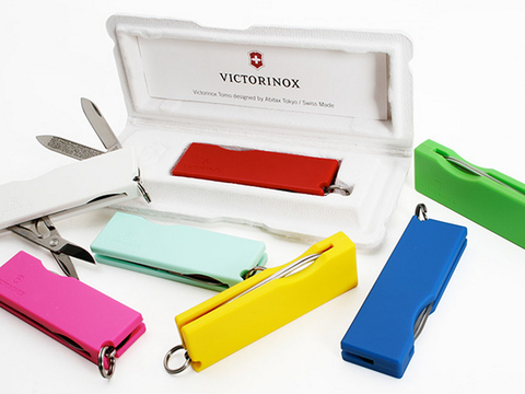 Нож-брелок Victorinox TOMO, 58 mm, Pink (0.6201.A5)