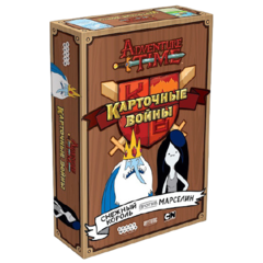 Настольная игра Время Приключений: Карточные Войны. Снежный Король против Марселин