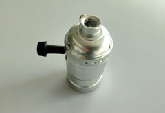 Патрон Ретро Е28 серебро