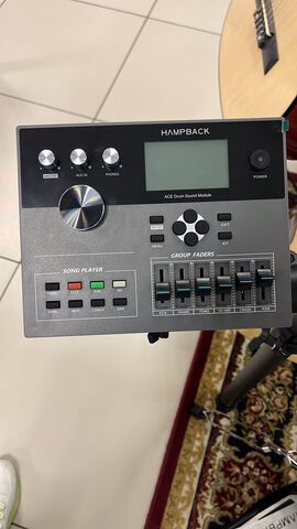 ЭЛЕКТРОННАЯ БАРАБАННАЯ УСТАНОВКА HAMPBACK DSP-5201