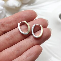 Швензы Конго, овальные 17*13 мм, биколор Ш267