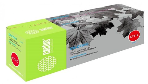 Картридж лазерный Cactus CS-C731C 731 C голубой (1800стр.) для Canon LB i-Sensys MF8230/MF8280