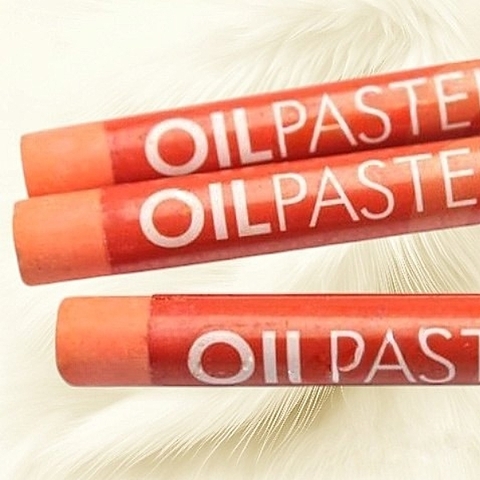 Пастель художественная масляная MUNGYO Oil Pastels Оранжевый жженый №564 (3шт)