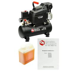 Компрессор поршневой масляный QUATTRO ELEMENTI KM  8-140 ( 140л/мин, 8л, 1л.с, 8 бар, 15кг) (Арт. 248-450)