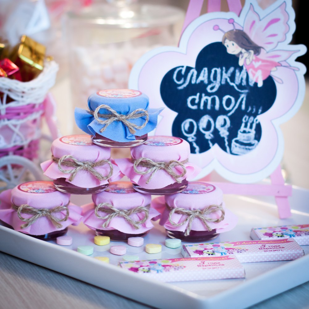 День рождения для детей: сладкий стол