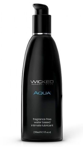 Легкий лубрикант с алоэ на водной основе Wicked AQUA - 250 мл. - Wicked 90108