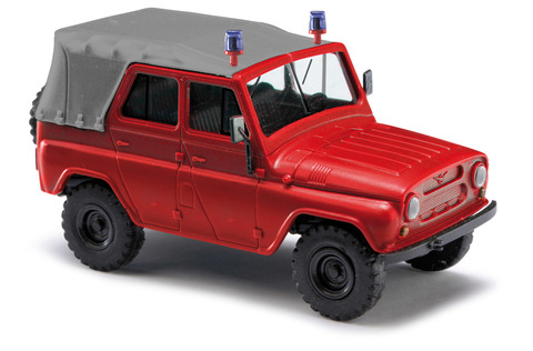 Автомобиль УАЗ 469, пожарная часть (H0)