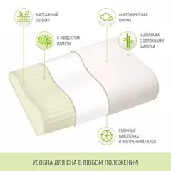 Подушка ортопедическая GOODSLEEP! Velvet ПВП203