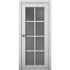 Купить Межкомнатная дверь эмалит Co 22 Кобальт манхэттен стекло графит