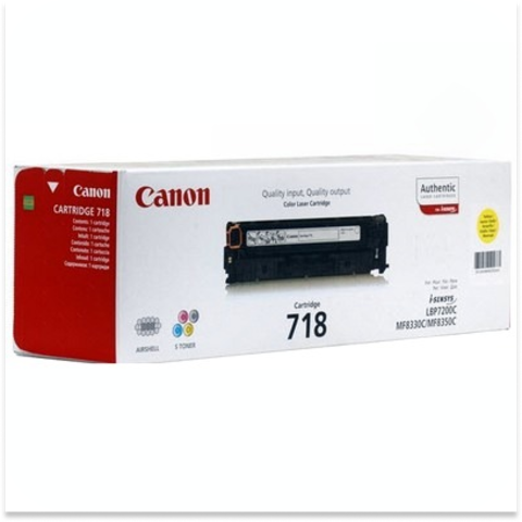 Canon Cartridge 718 Yellow