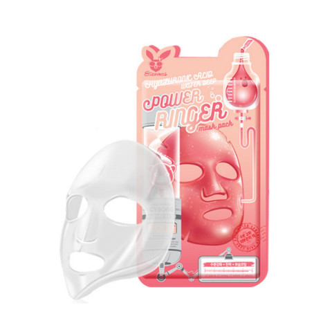 Elizavecca Тканевая маска для лица Hyaluronic Acid Water Deep Power Ringer Mask Pack