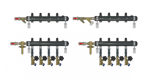 Ридан 162L2040R TDU.5R DN50-7L-32-APT25-MVT15 Узел распределительный этажный