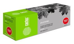 Картридж лазерный Cactus CS-C707BK 707 BK черный (2500стр.) для Canon LBP i-Sensys 5000/5100