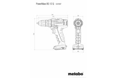 PowerMaxx BS 12 Q Аккумуляторная дрель-шуруповерт (601037500)