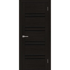 Купить Межкомнатная дверь экошпон Uberture 30026 шоко велюр остеклённая